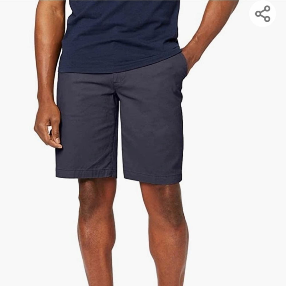NWT Dockers classic fit flat front shorts